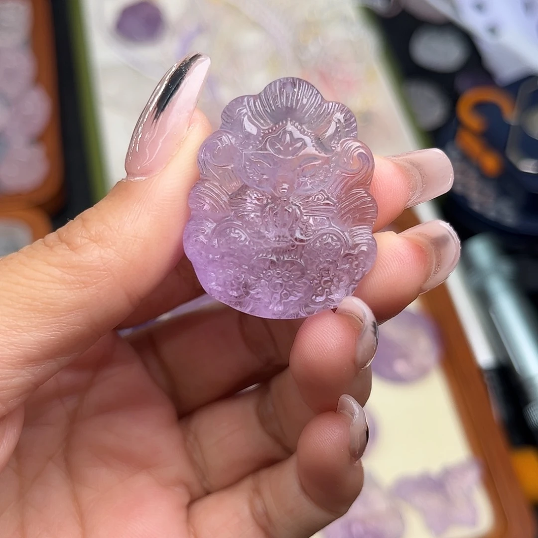 水晶珠宝半成品未镶嵌汉**?63