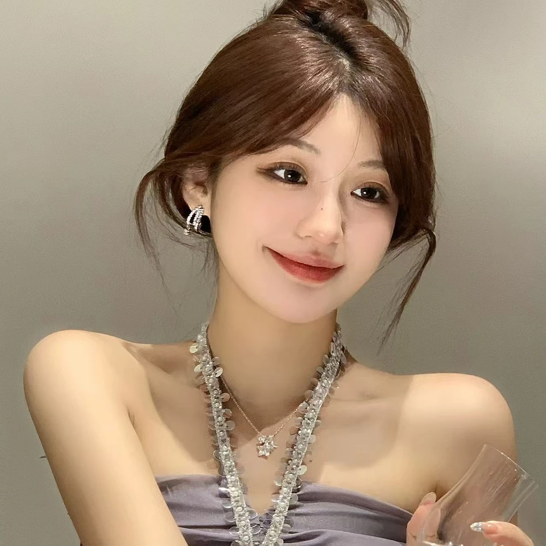 FULL GIRLISH耳环00846新款超仙星星耳钉耳饰