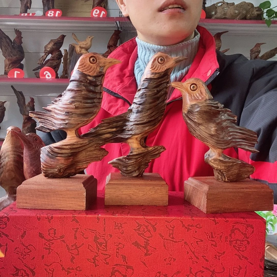 松木自然工艺摆件家居