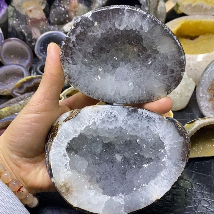 未镶嵌珠宝半成品水晶大白盆