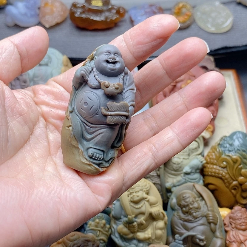 【闪购商品】定制石英质玉吊坠未镶嵌