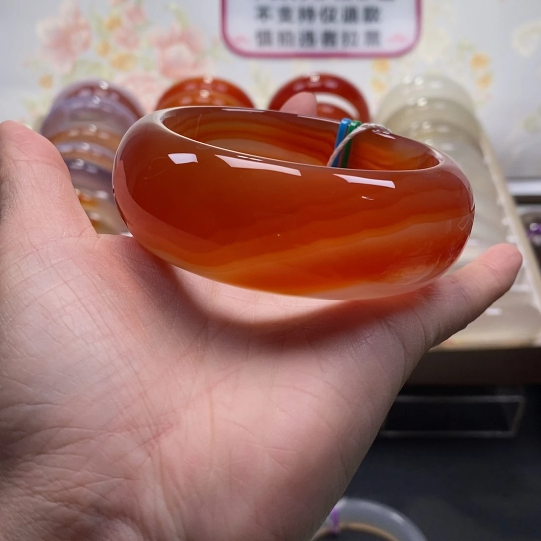 玛瑙/玉髓未镶嵌手镯