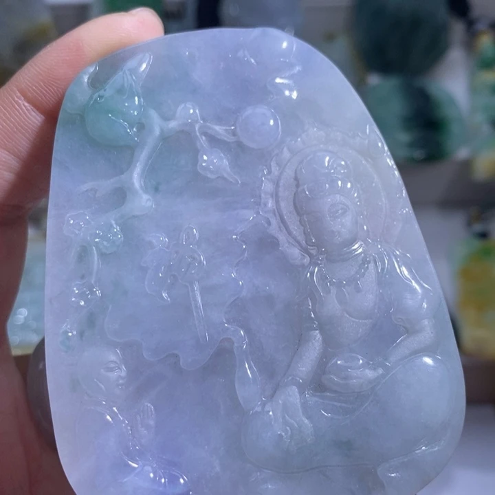 【闪购商品】颈饰未镶嵌翡翠观音