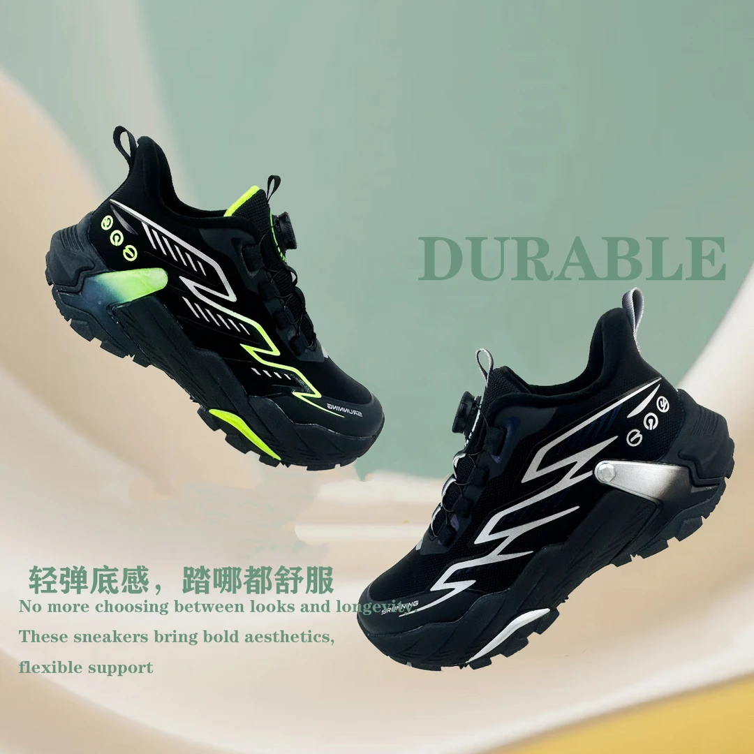 冬季新款二棉户外中大童儿童皮面运动鞋防滑2581