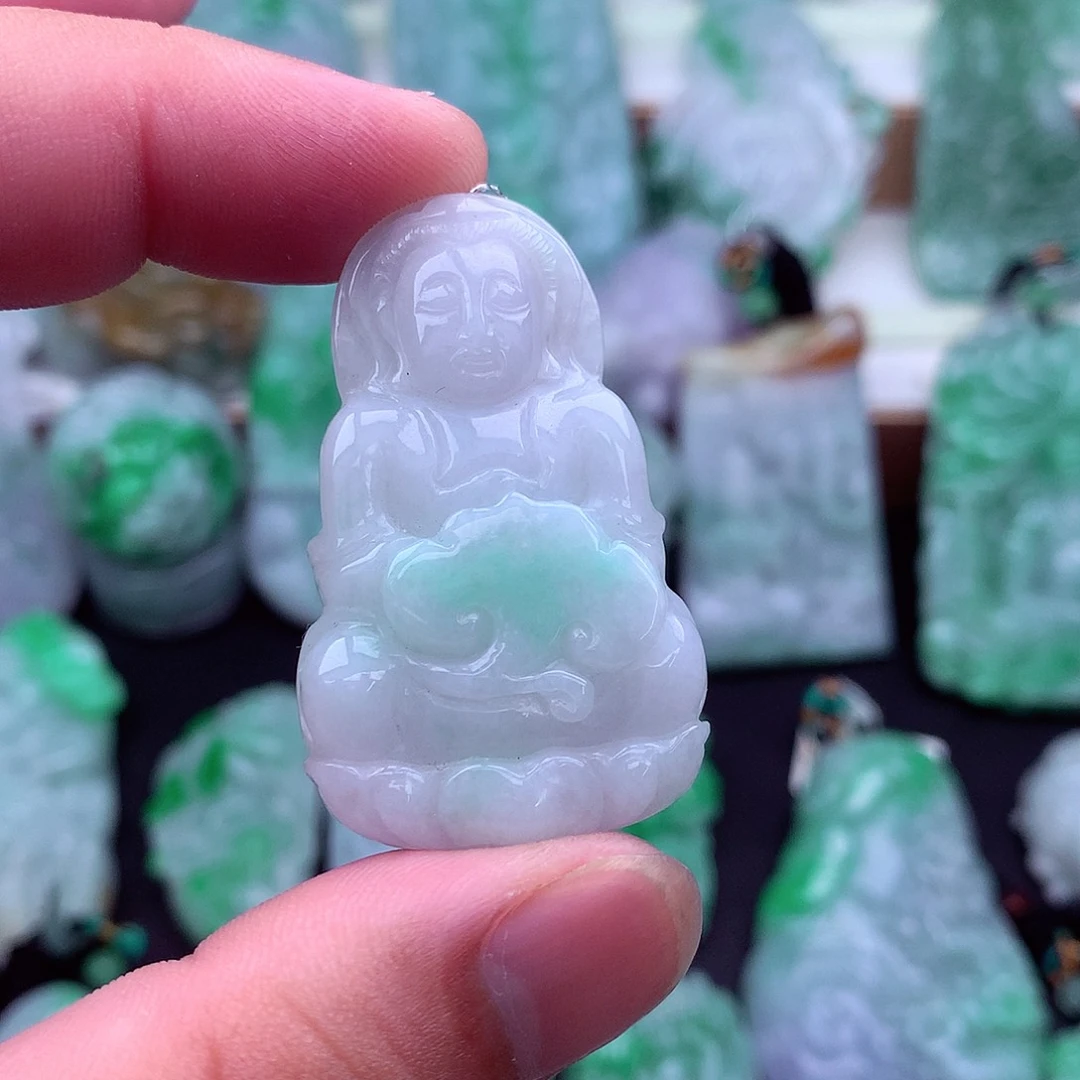 吊坠(不含链)未镶嵌翡翠