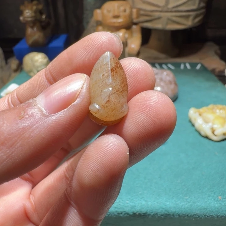 和田玉（糖玉）颈饰未镶嵌仁*行