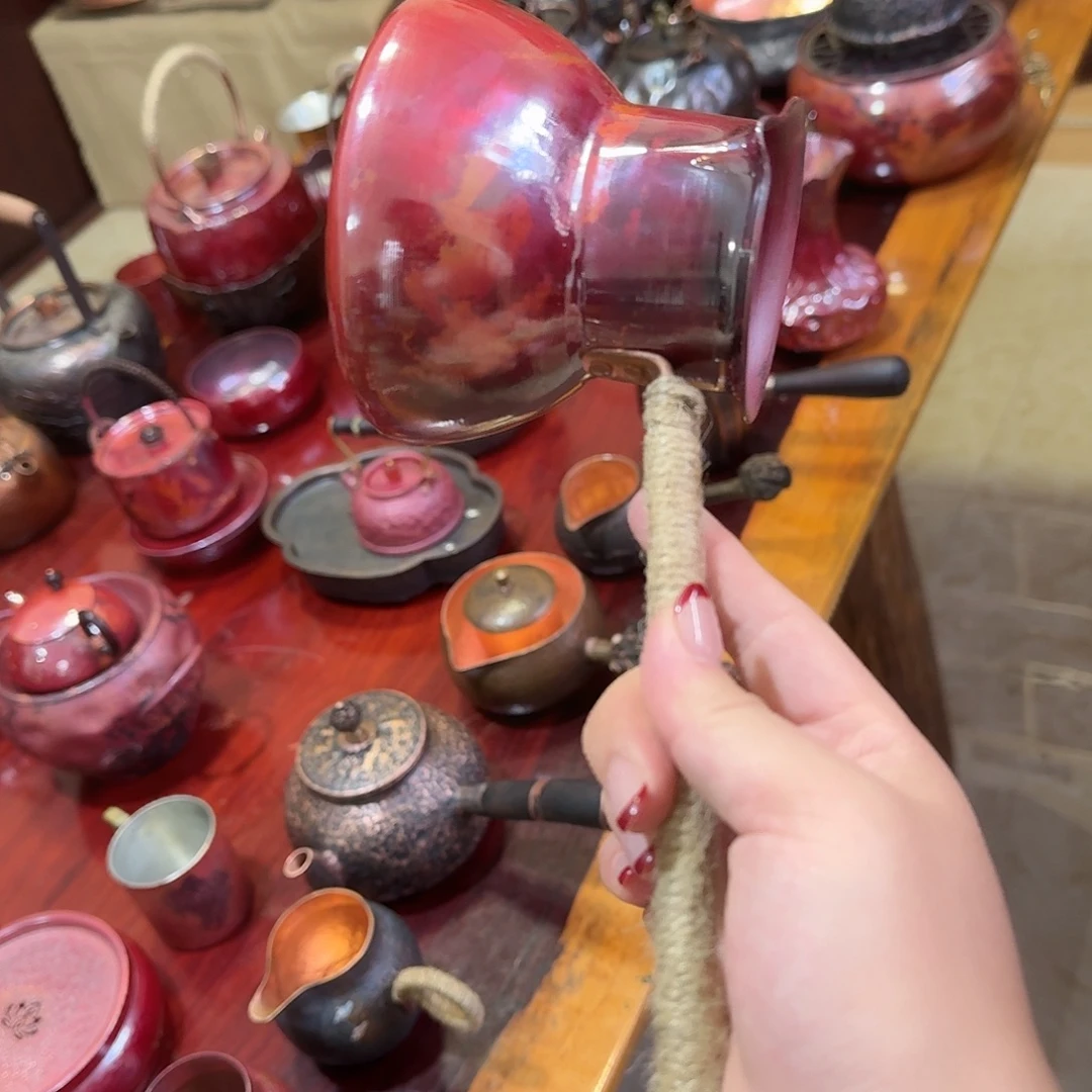 紫铜手工制作摆件