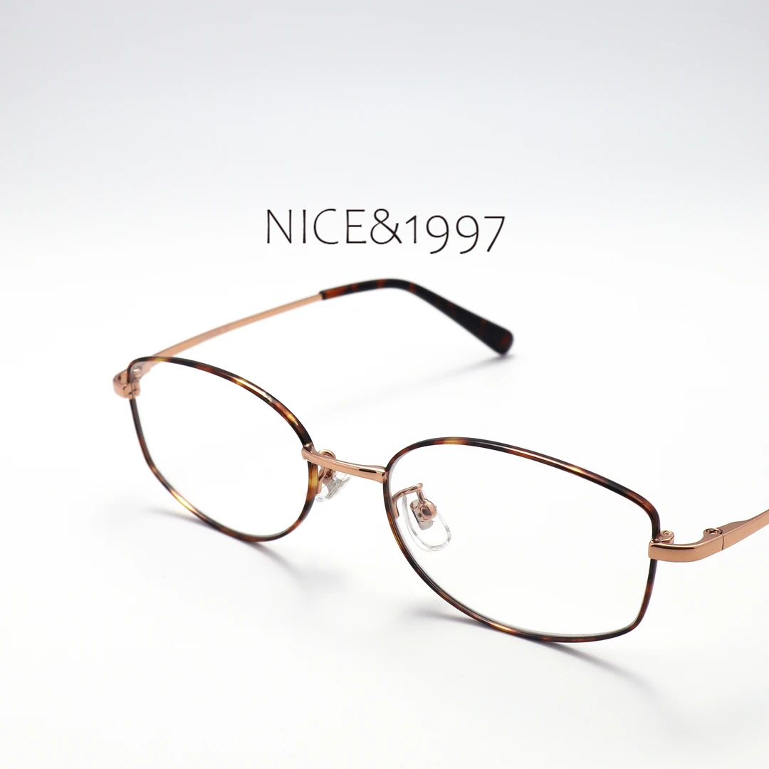 【纯钛眼镜CT711】异型猫眼金丝细边眼镜框架纯钛超轻高智清冷配镜