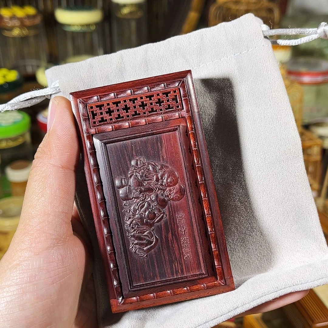 蟋蟀老红木竹蛉盒