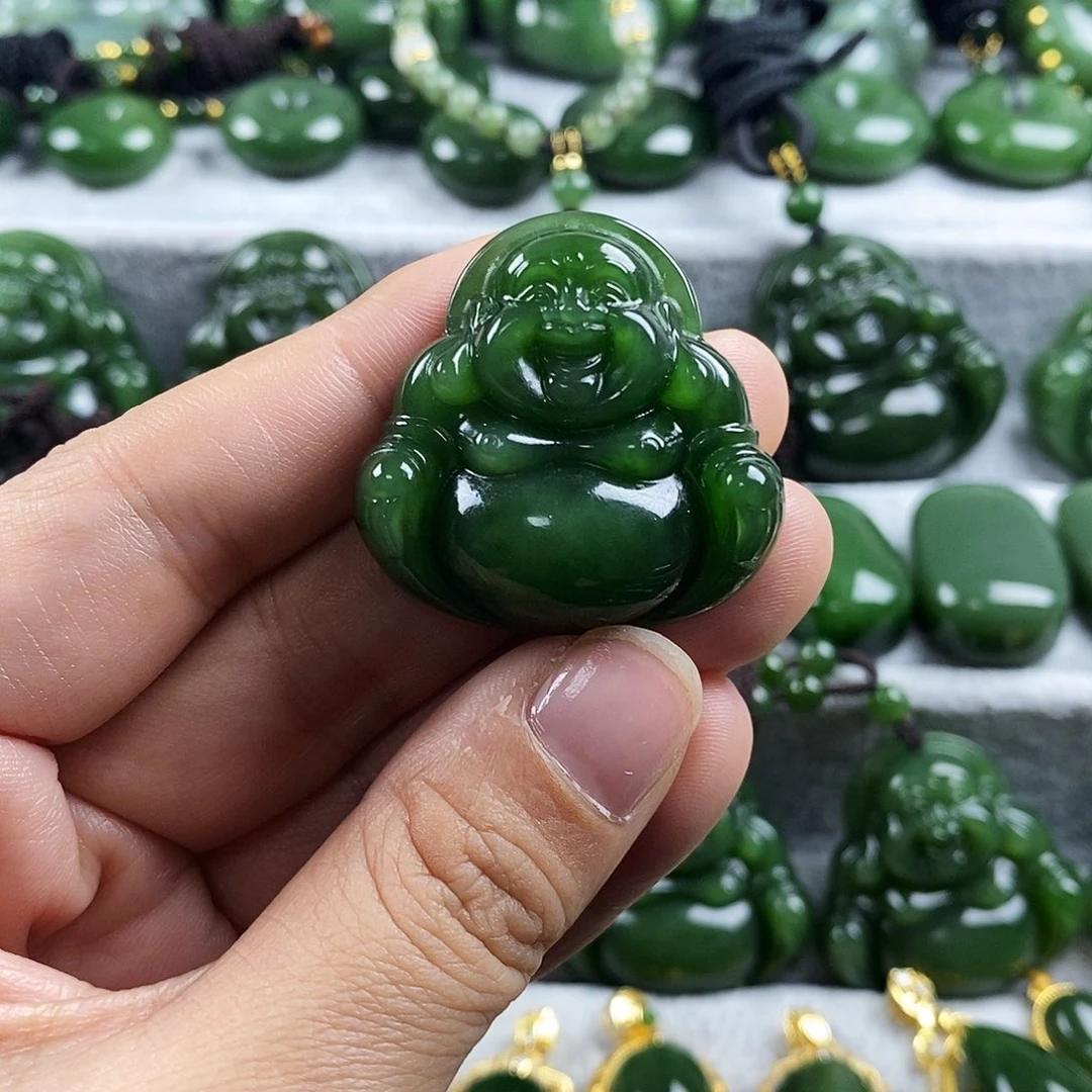 和田玉（碧玉）未镶嵌颈饰