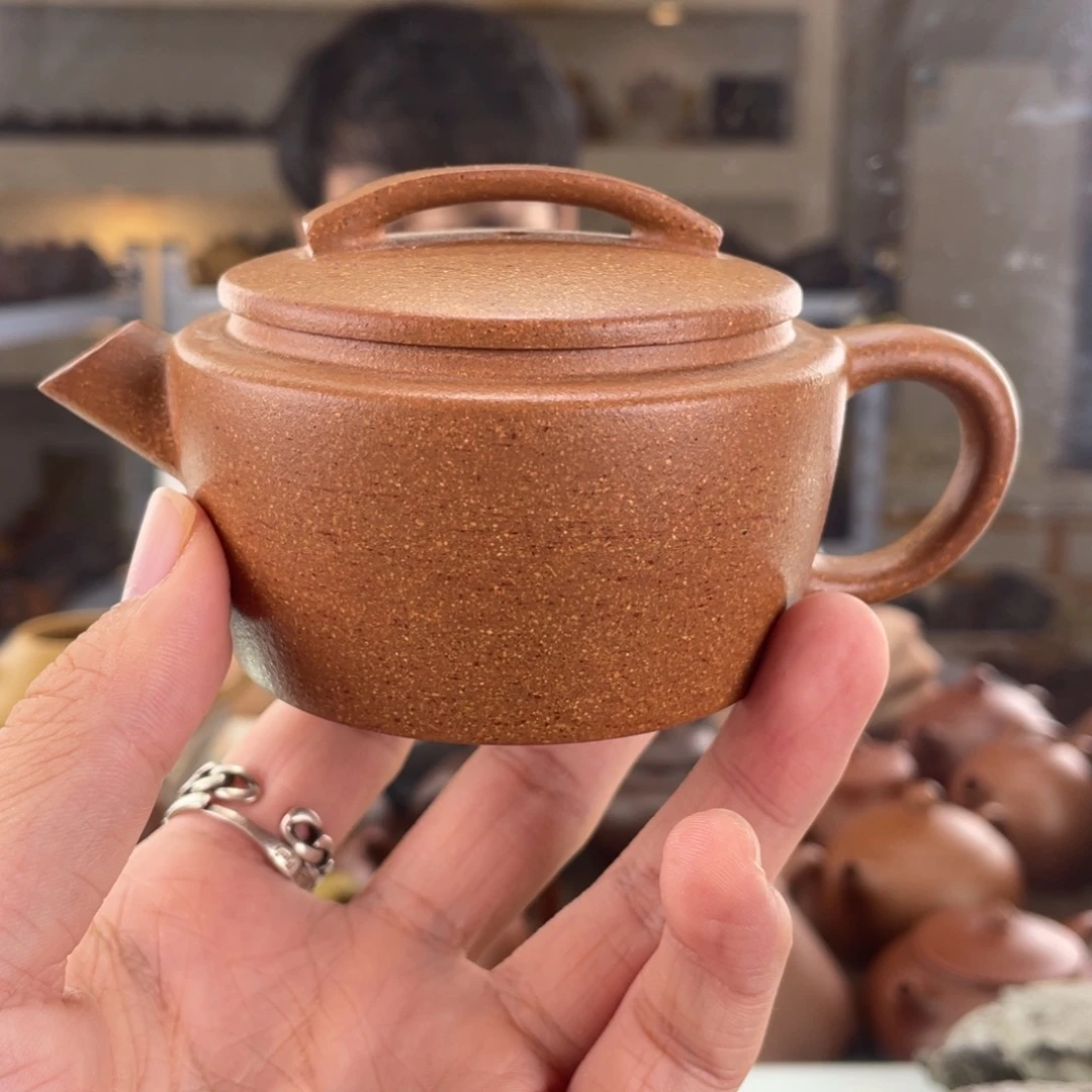 茶壶紫砂150cc黄降坡茶壶