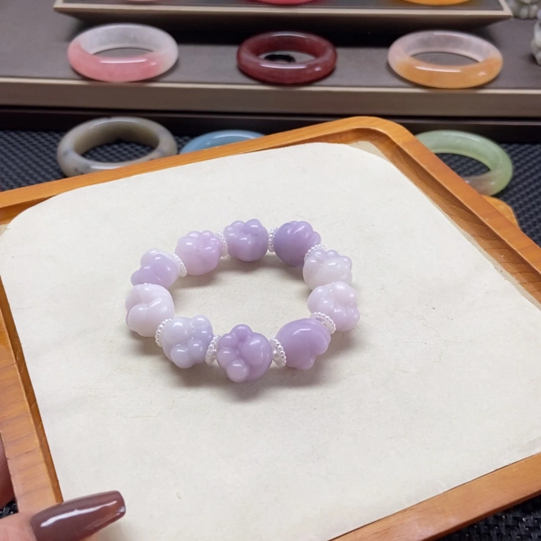 未镶嵌手镯石英岩玉蘇****丶