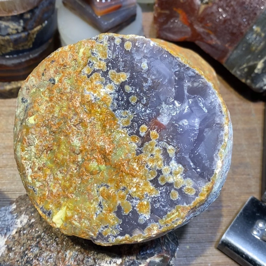 寒***月玛瑙/玉髓未镶嵌珠宝半成品寒冬月不退不换