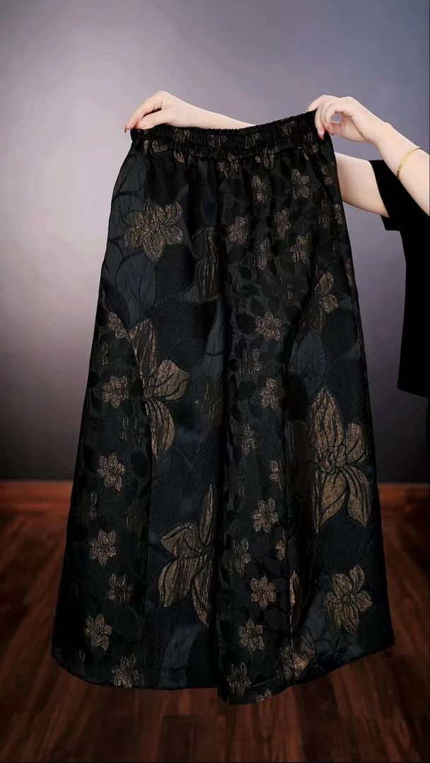 绣蕊新款气质新中式直筒裤（DO33/天舒/月/心 )