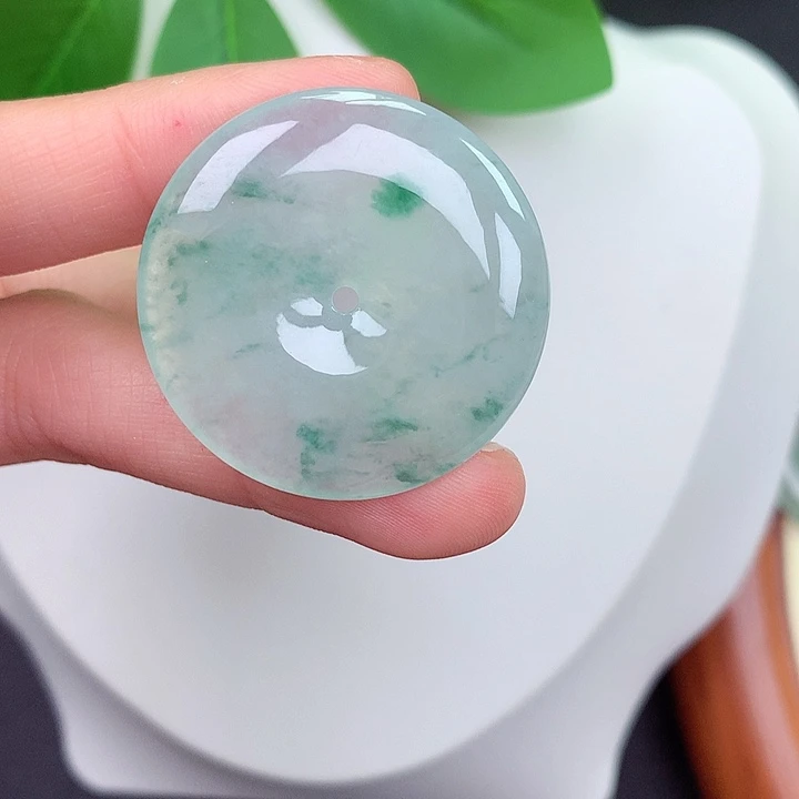 颈饰未镶嵌翡翠72号32.4-5.6mm