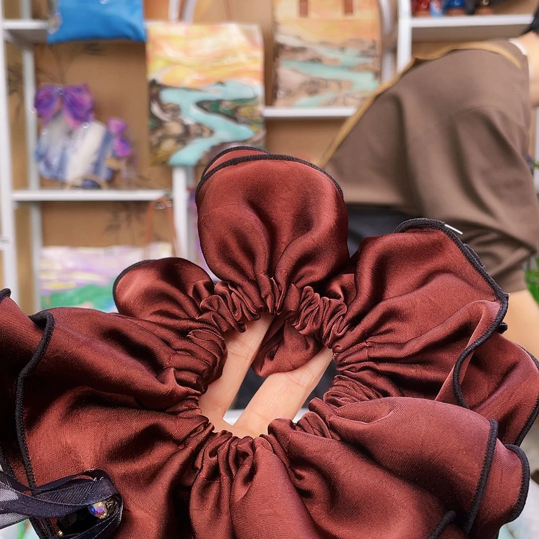 白***丽手作饰品发圈头绳