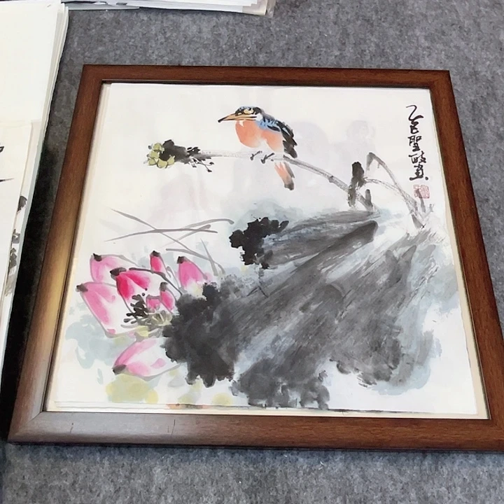 国画张圣敏先生纯手绘作品