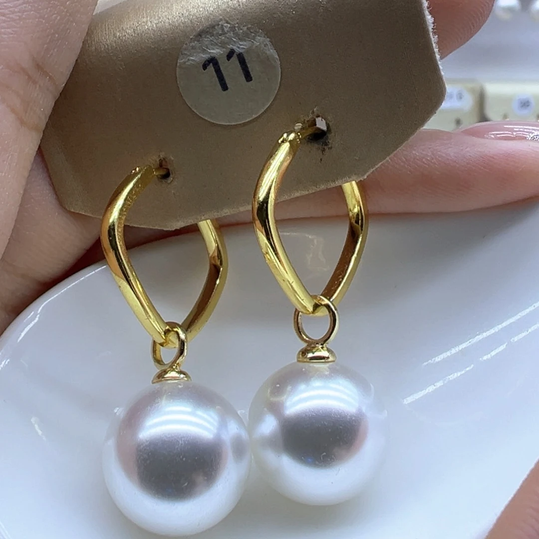 未镶嵌淡水珍珠耳饰