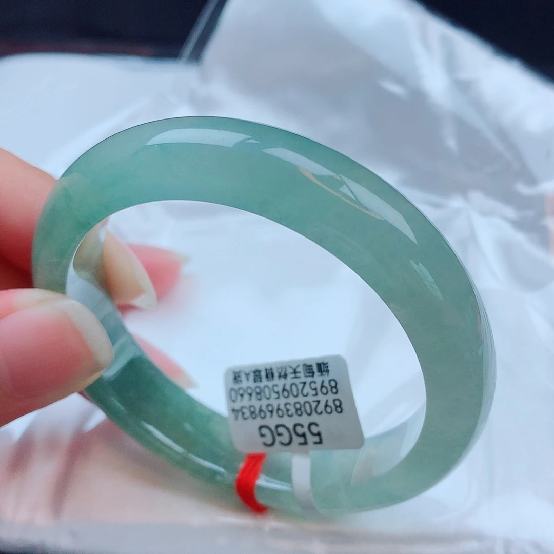 翡翠未镶嵌手镯天然缅甸翡翠A货手镯