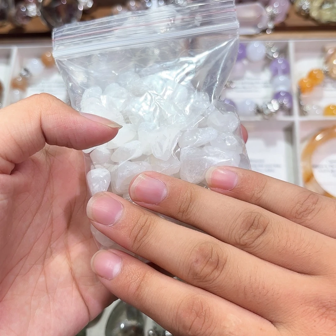 安***K水晶手串合金水晶