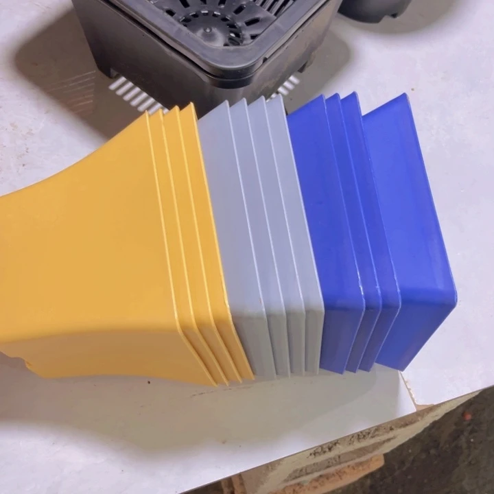 灰黄蓝美工盆口15高13各4个