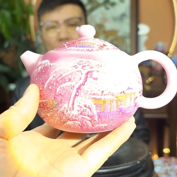 摆件陶景德镇陶瓷手工制作