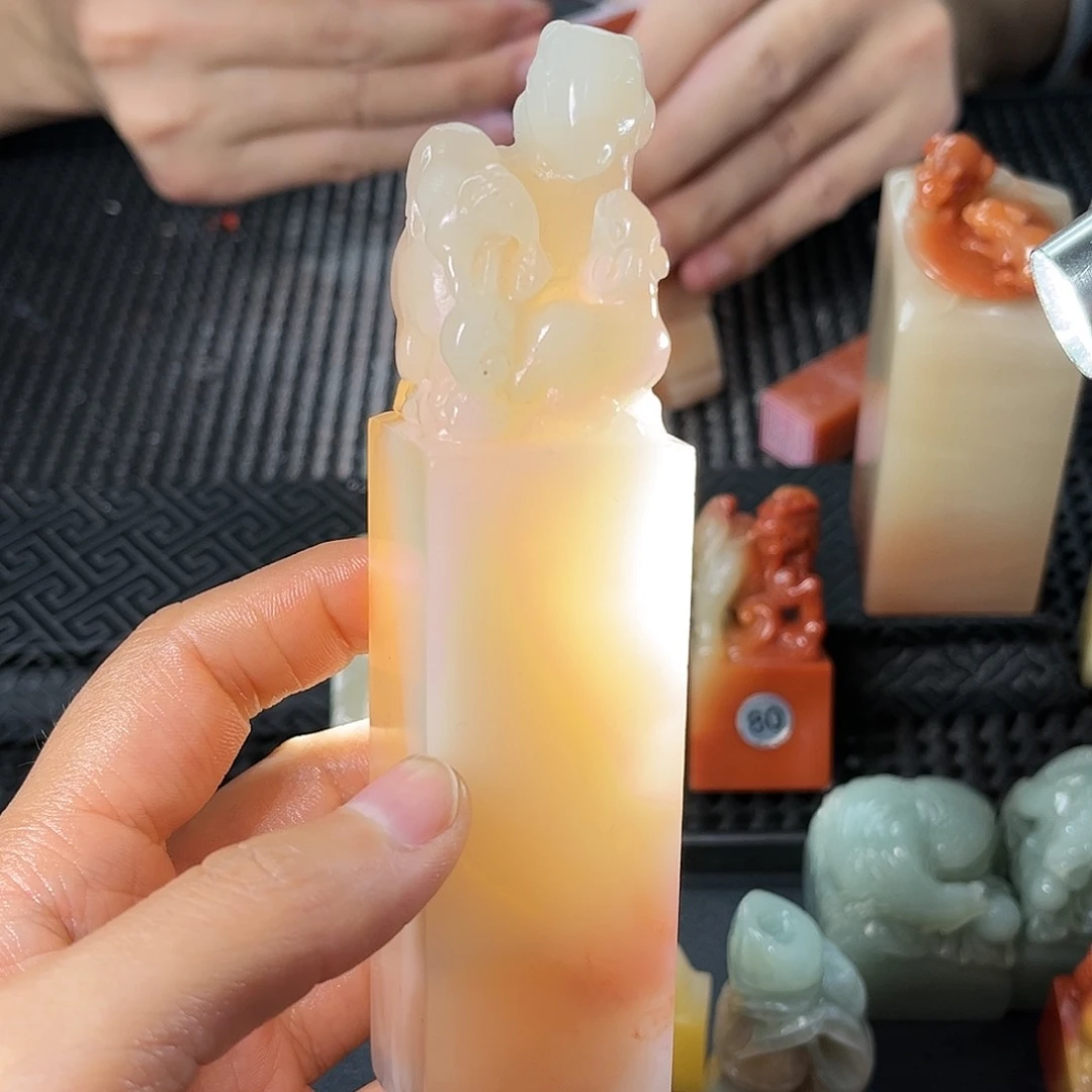 寿山石印石我想说什么我没办法