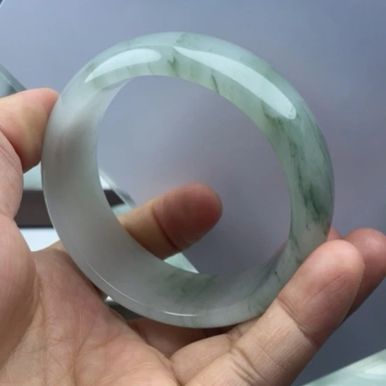 石英质玉（金丝玉）未镶嵌手镯