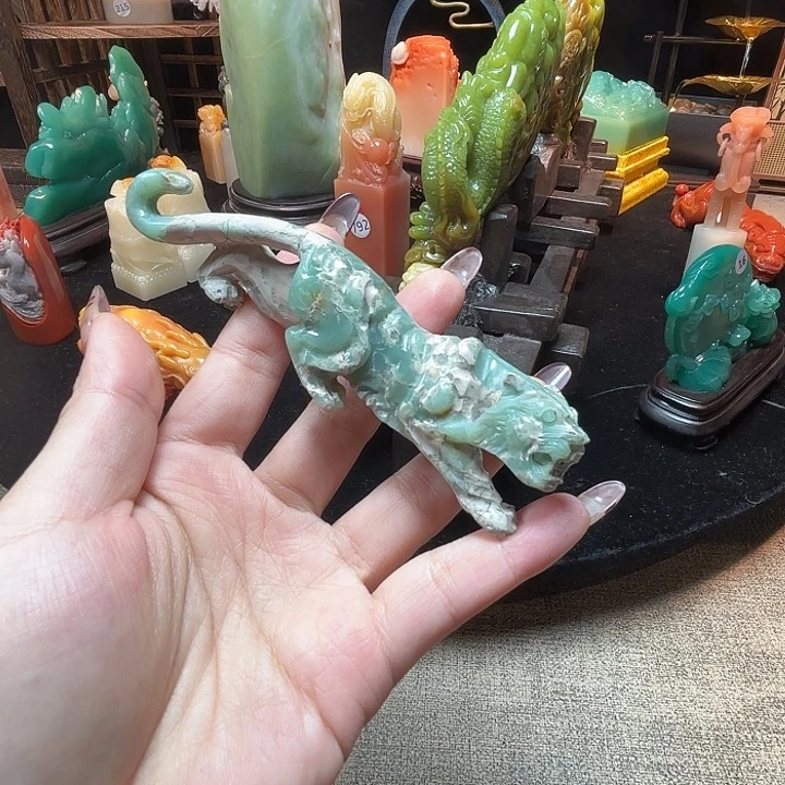 昌化石印石寿山石印章8