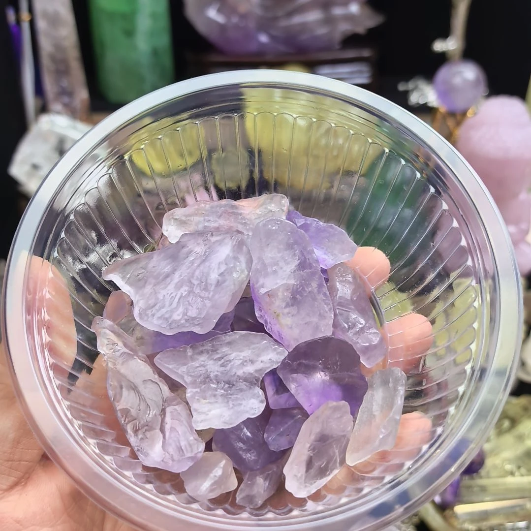 未镶嵌摆件水晶水晶摆件微瑕