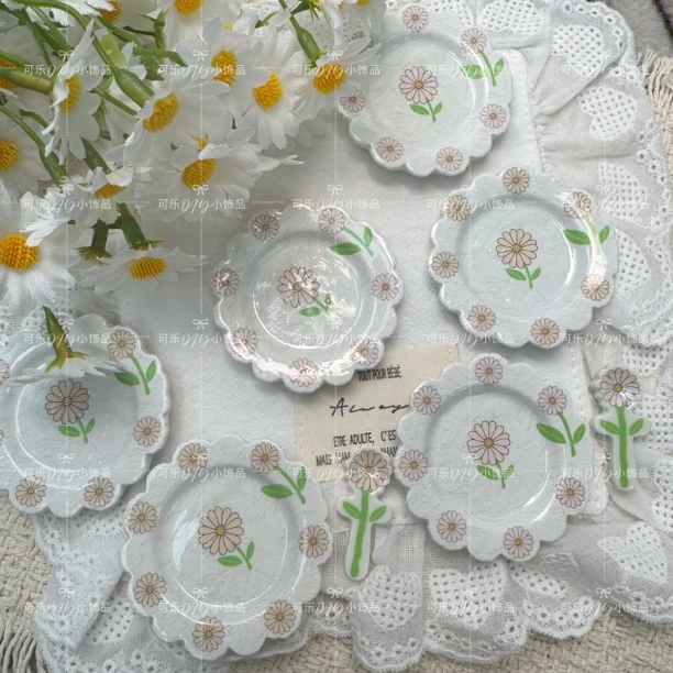 【花花餐具·套装】可乐定制树脂配件