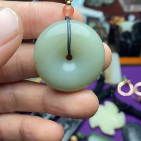 未镶嵌手镯透闪石质玉?***?