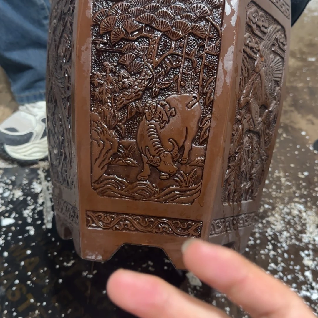 花盆紫砂口径20.25口径