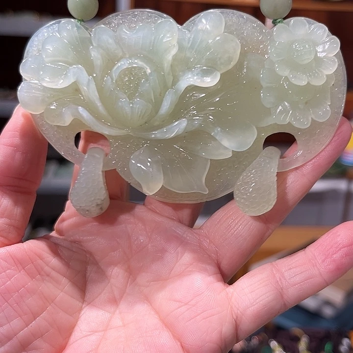 未镶嵌岫玉毛衣链