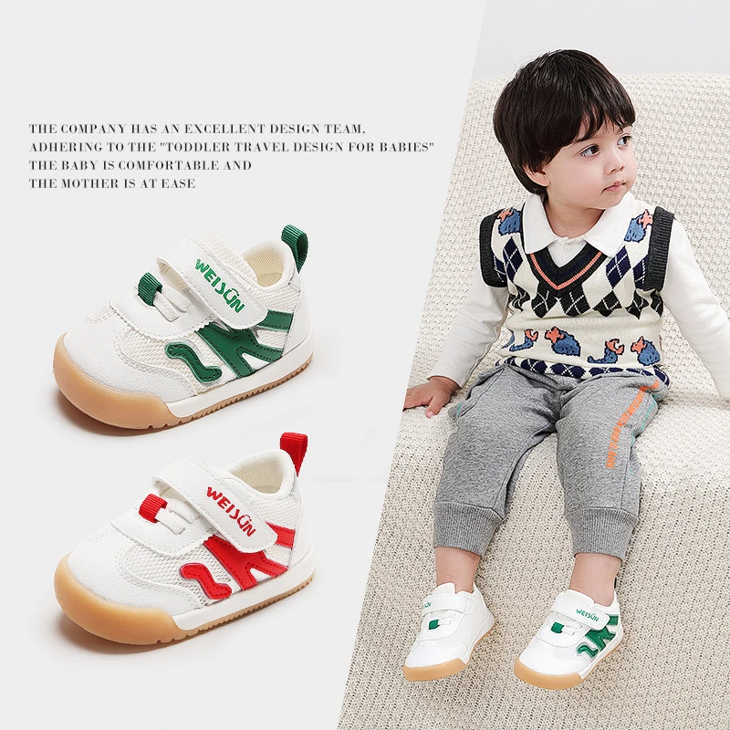 2025新款春秋男宝宝学步鞋软底婴儿鞋女童0-1—2岁夏季小童机能鞋