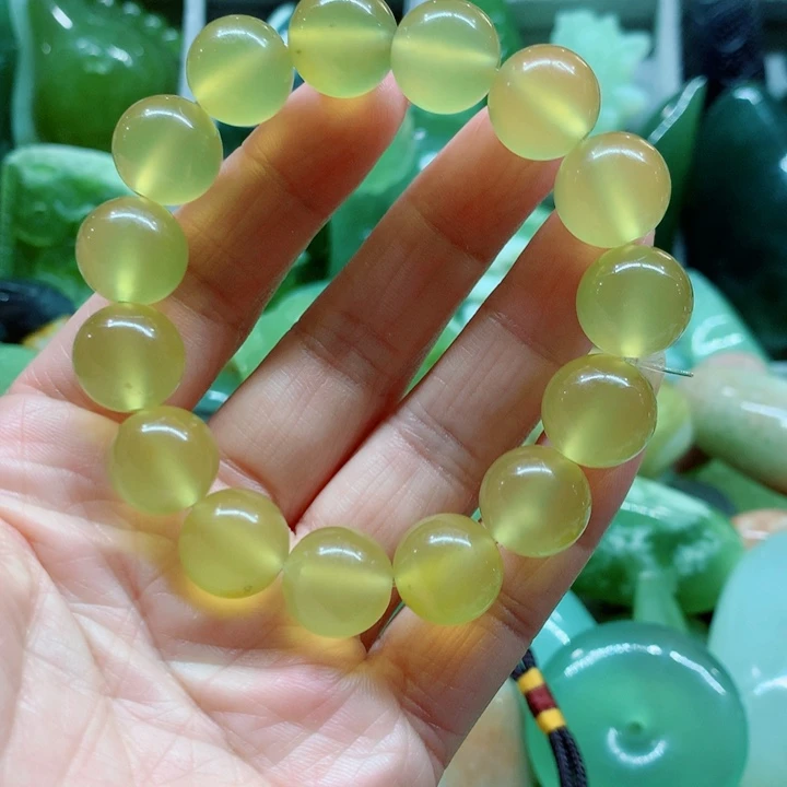 蛇纹石玉未镶嵌手串