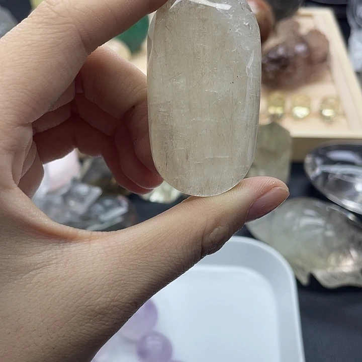 水晶未镶嵌珠宝半成品215水晶石