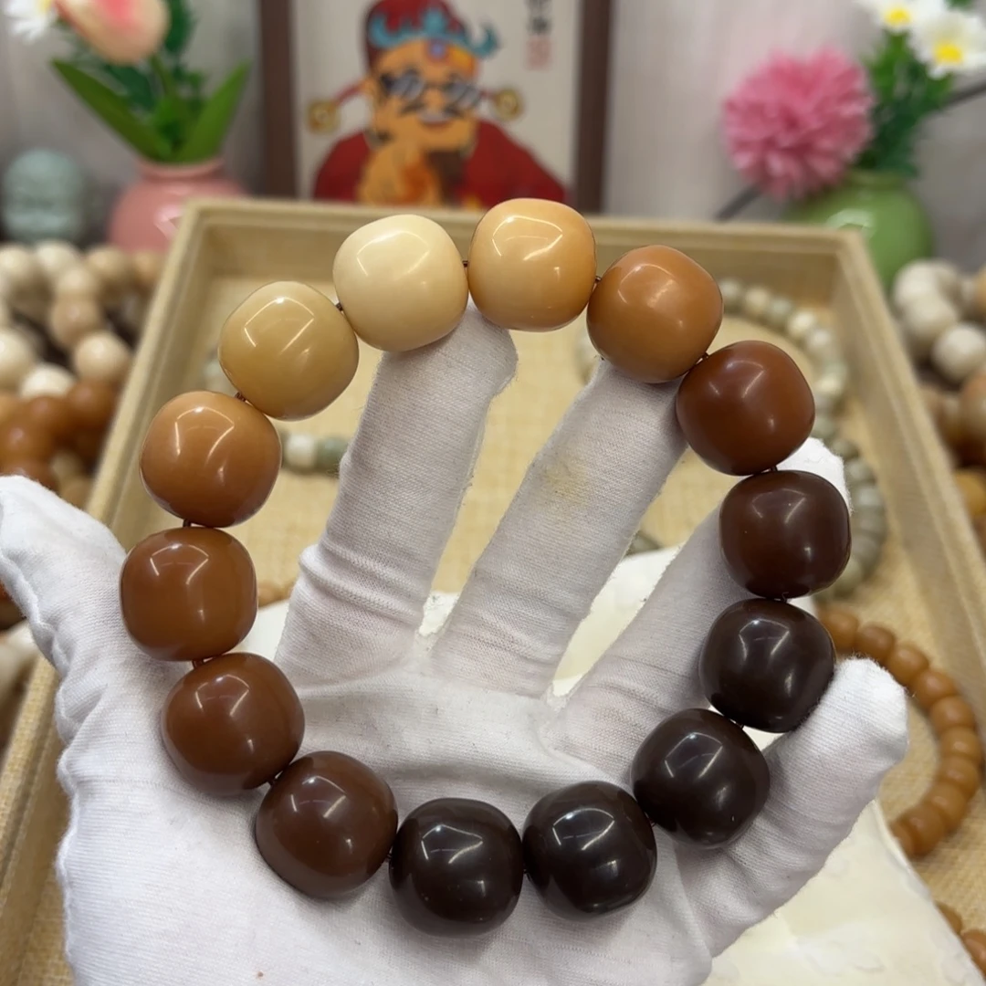 菩提根/象牙果吊坠19干磨瑕疵落地果糖油812