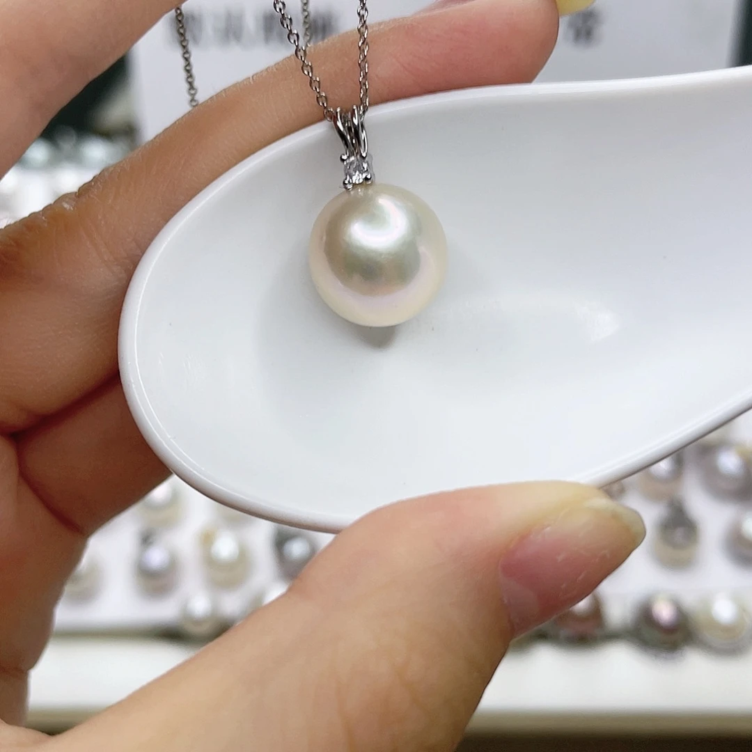 淡水珍珠合金吊坠(赠链)