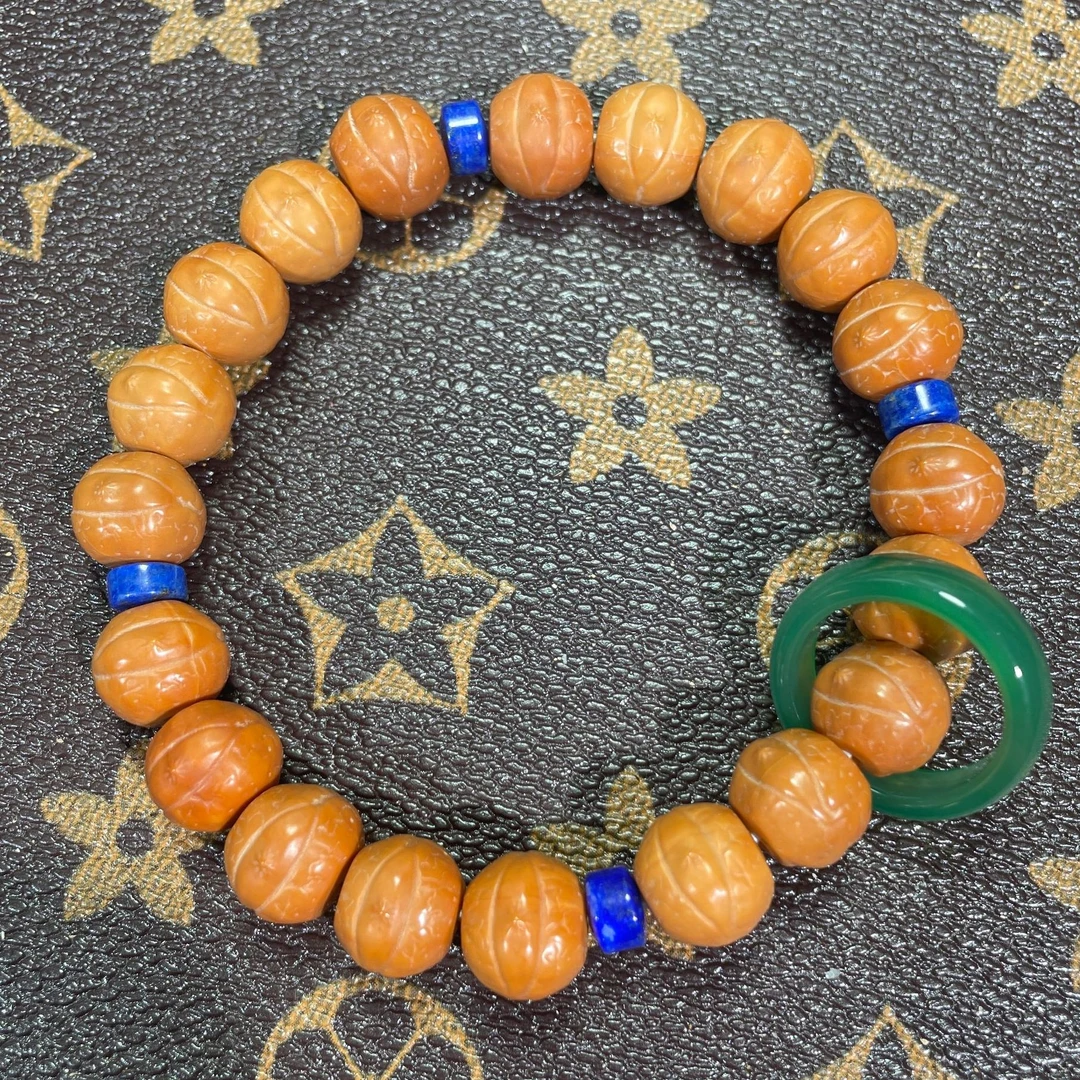 猴头核桃10mm精工雕刻凤眼文玩手串男女适用【搭配款】