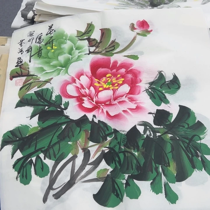 国画国画纯手绘作品