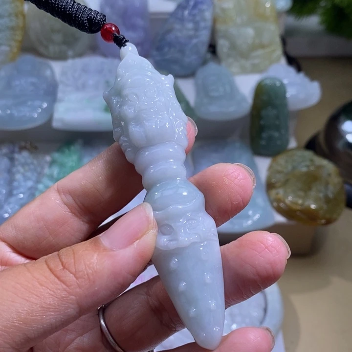 【闪购商品】颈饰未镶嵌翡翠源**断杵