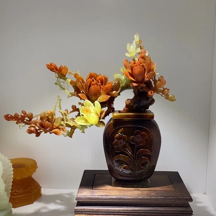 未镶嵌蛇纹石玉（覆膜）珠宝奇石