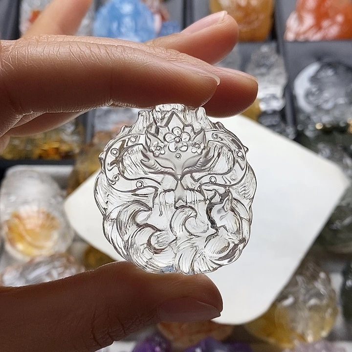 颈饰未镶嵌水晶水晶吊坠