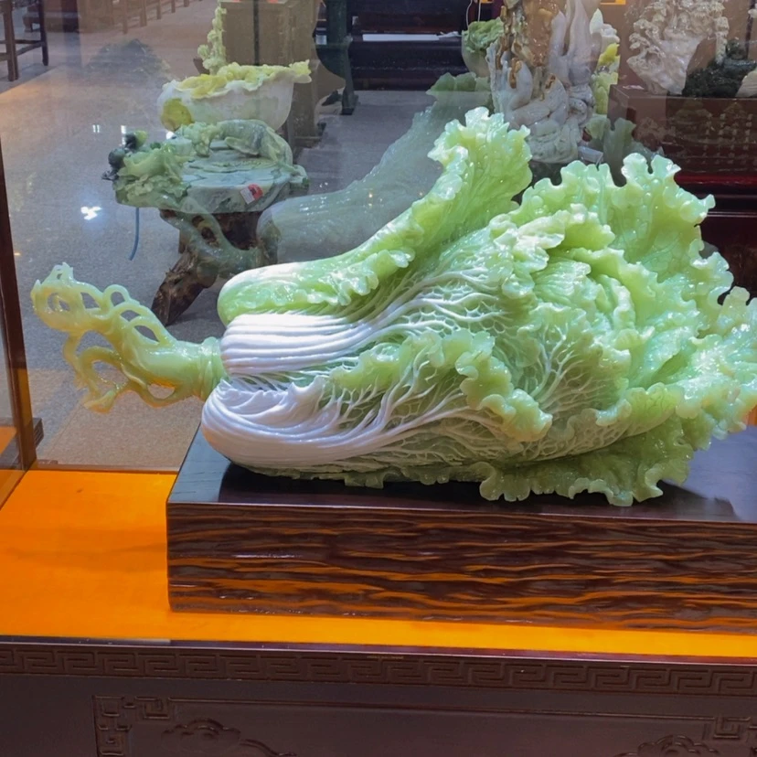 【闪购商品】蛇纹石玉摆件未镶嵌