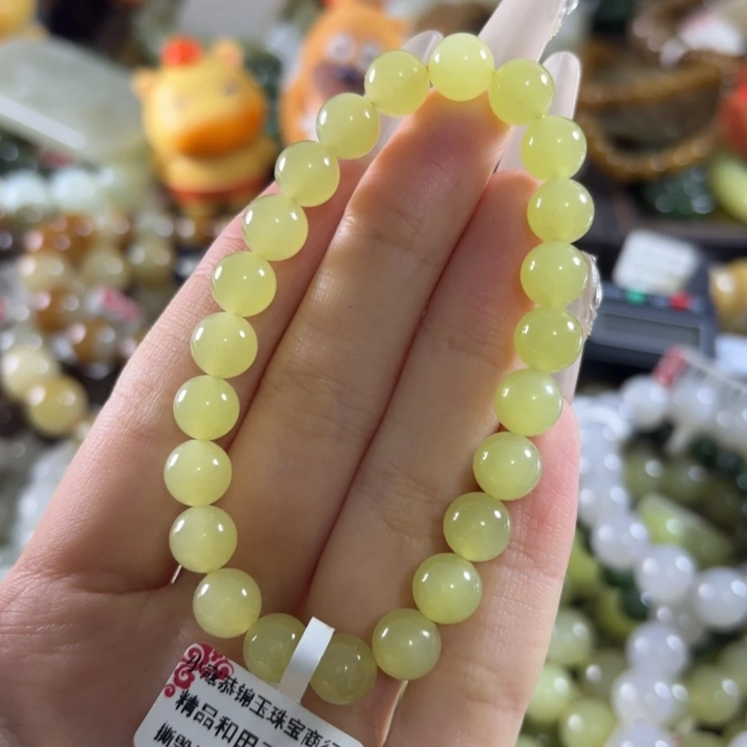 和田玉未镶嵌手链25