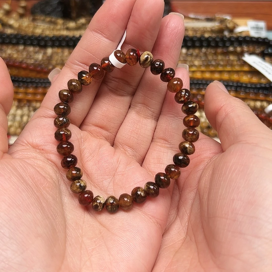 琥珀未镶嵌裸石抚顺琥珀七10119