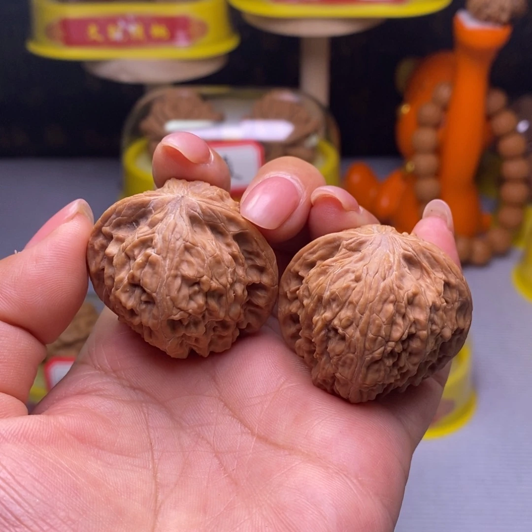 把件文玩核桃016山地磨39尺全品