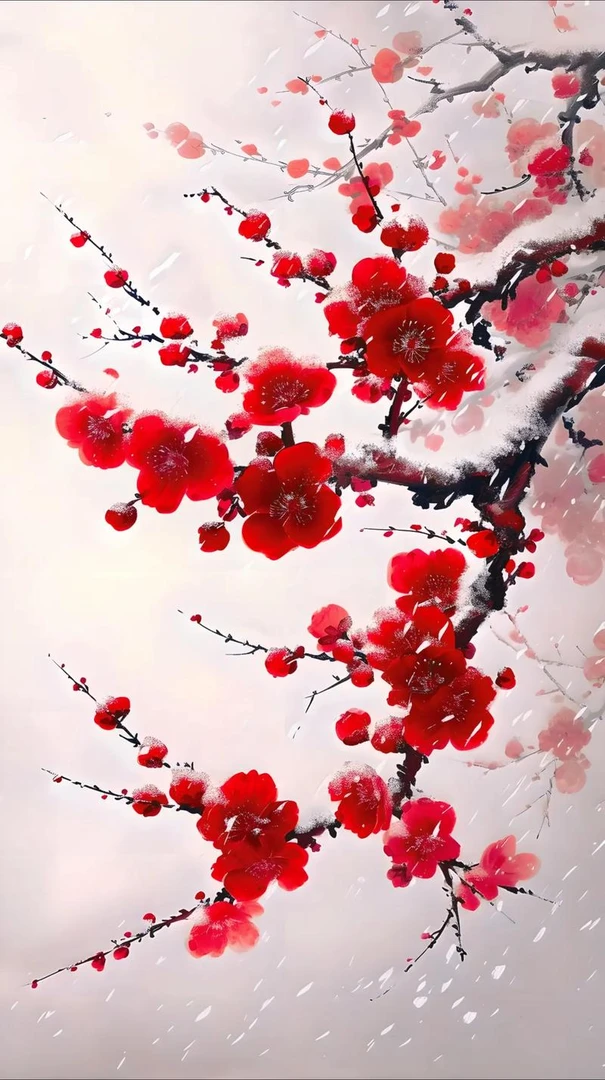 【爆花机器】梅花盆栽树苗原生老桩盆景阳台庭院物浓香花卉耐寒四季