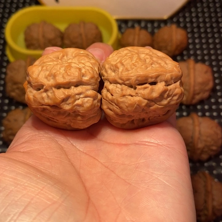 把件文玩核桃开背高桩肌肉蛙